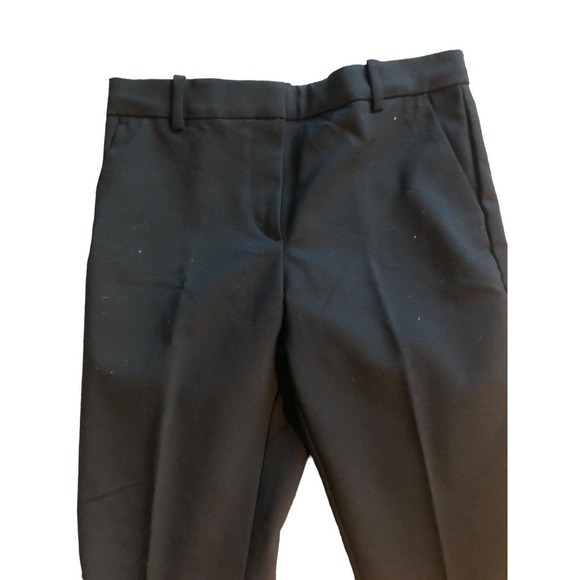 H & M Women’s Black Slacks Pants Trousers Regular Waist Ankle Size 6 - Picture 2 of 7